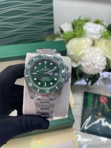 有量有Rolex Sub Mens Watch Automatic Mechanical Watch 劳力士 绿水鬼潜航者 全自动机械表，男士腕表，陶瓷圈口不掉