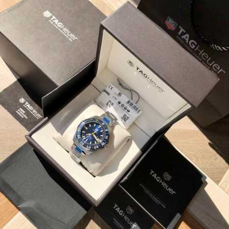 超级硬货！超级足球运动员香川真司特别版～Original Tagheuer,泰格豪雅竞潜系列机械表，专柜 0+。 ～43Mm表径，蓝宝石镜面，超强夜光指针，原装 - 点击图像关闭