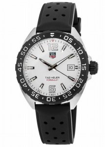 1300新款高颜值上线，硬货。Original Tagheuer,泰格豪雅F1系列 石英表，专柜1万+。 ~41Mm表径，原装氟胶表带，材质细腻抗汗防臭无香味！