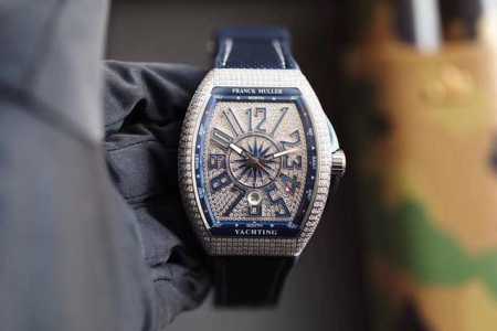 Abf完美v3真丁版 Franck Muller 法穆兰 Vanguard V45 满天星面 完美升级 1. 字面所有字丁 采用以原装1:1 高度结构开模 以平 - 点击图像关闭