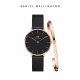 配盒 Dw 丹尼尔惠灵顿 Daniel Wellington 热卖五件套 高端品质 经典石英女表+钛钢陶瓷手链+钛钢项链+钛钢陶瓷戒指+钛钢耳钉 进口原装gl2