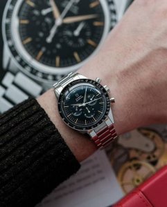 Tvs新品-欧米茄超霸系列Ck2998 型号 310.30.40.50.06 1 搭载欧米茄至臻天文台3861机芯 手动机械 精钢材质 棒状夜光时标 计时 防磁