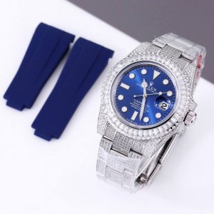 统一价 劳力士rolex 奢华极致满天星版本腕表904精钢打造 密镶顶级施华洛世奇美钻 奢华品质的诠释 璀璨夺目 魅力绽放 表壳表链全镶满美钻 金光闪闪 国产全