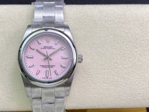 SK厂 v2版 劳力士Rolex 蚝式恒动型31mm，升级了全拉丝表带和冲压LOGO皇冠 直径 31mm 机芯 搭载全自动机械机芯 圈口 光圈 镜面 防刮蓝宝石