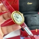 新款！通体包18K黄金+美洲皮表带！卡家最新经典之作！Baignoire浴缸系列腕表，典雅欧风浴缸形状，完美演绎的经典美学，涌现腕表设计的焕新力量！椭圆表壳，典