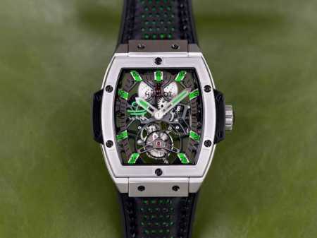 宇舶 恒宝 Hb1 Masterpiece系列906款真陀飞轮 定制量产Hub 9006手动上链陀飞轮机芯 96%以上接近原装结构 所有齿轮真实传动无装饰 和原 - 点击图像关闭