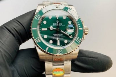 劳力士Rolex V10Sn厂V10S版本，独家质量N厂V10S最简单明了的鉴别，表扣代码从之前的V7版本的St9一直用到V10现V10S版表扣代码改为T1G。
