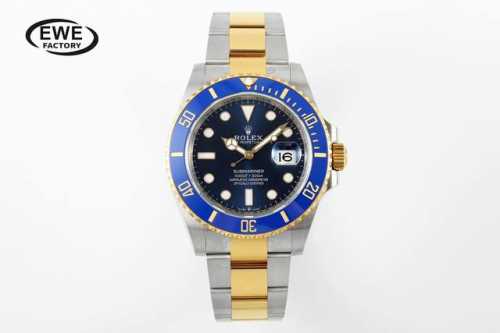 Ewe厂劳力士潜航者日历型126610 Submariner黑水鬼绿水鬼41Mm 1:搭载超级3235一体机芯 动力72小时 无卡度机芯装饰 机芯及其稳定 2: