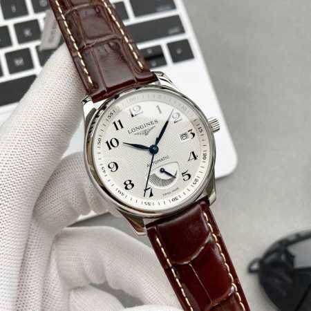 金白同价 浪琴名匠动能大嘴年度新品 名匠系列l2.666.4.78.6腕表 卓越功能和优雅气质兼备 针针精显 度度精确 分秒流转 经典不变 表壳316L精钢圆形 - 点击图像关闭