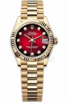 2025新款金红渐变面 劳力士Rolex 日志系列腕表一比一开模Jh版本追求完美品质，搭载全新原装2813机芯，可选装8215西铁城机芯，矿物质超强玻璃镜面，可