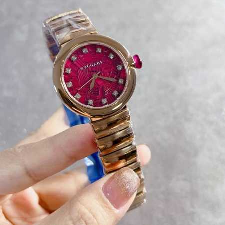Bv小号28Mm Bvlgari 宝格丽 Lvcea系列新款女士腕表，这是女神专属的唯美单品，高贵奢华而内敛，百搭神器又有无限气质高雅，质量更是超强，316L精 - 点击图像关闭