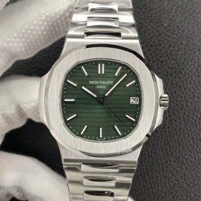 k厂出品[耶][耶]。新鹦鹉螺5711上市。要想生活过得去 手上戴点绿3K鹦鹉螺告别款，可以预定。