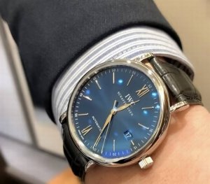 全新未用｜Iwc 万国 柏涛菲诺系列 Brand New｜Iwc portofino Automatic Blue Dial