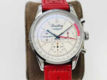 Gm Factory2023出品 Top百年灵全新计时腕表 Navitimer 百年灵以大胆色彩焕新演绎经典腕表 1直径42Mm 跟正品一致的尺寸 2迭代款无疑 - 点击图像关闭