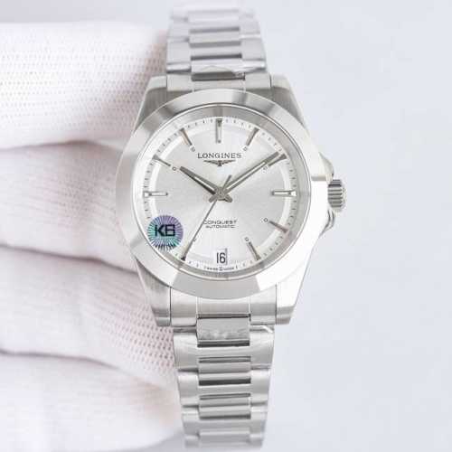 新品 女款断货王之首位浪琴 Longines-浪琴 康卡斯 悦动凭借其独特的设计，实用的功能和舒适的佩戴体验，成为了一款备受推崇的精品。 1多种表盘经典白 绿