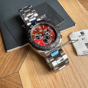 新包装加60.新款高颜值上线，硬货。Original Tagheuer,泰格豪雅F1系列 石英表，专柜1万+。 ~43Mm表径，蓝宝石镜面，原装机芯支持拆机，超