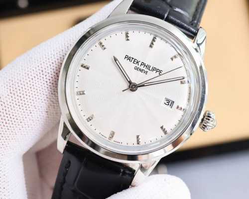 白 -金 。2024百达翡丽-Patek Philippe-火热新款式，百达翡丽新款锅盖，耗时长达8个月！超薄男士自动机械腕表，采用进口原装9015机芯，每小时