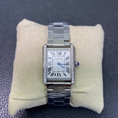 K11卡地亚坦克小号加莫桑钻石圈