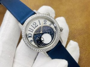 Cc Factory2023新品 V4升级版 浩瀚星空 与你相遇 积家rendez-Vous Moon Serenity约会系列月相腕表 型号 348 348