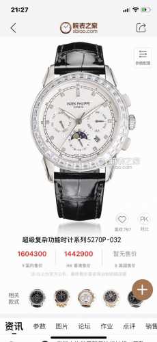 白 金 百达翡丽 Patek Philippe Rp6 P 惊艳登场，42毫米的表径适配大众男性手寸，非常商务可亦休闲。视觉冲击力强，令人过目不忘，实物质感更加