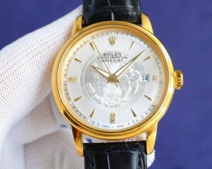 白壳 金壳 店家爆款主推 劳力士 Rolex 招财貔貅 升级版本 男士腕表 采用独特的表盘设计 搭配招财貔貅的3D立体感，整体效果更显高档奢华的劳力士， 初识劳