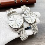 白190-金 钢带+20 最新经典浪琴-Longines 情侣对表 原装进口石英机芯 钢化玻璃 316L精钢表壳 直径男40Mm女30Mm 厚8Mm如果今天的阳