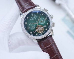 尊享价： 品牌：劳力士-Rolex 类型：男士腕表 壳套：顶级版316精钢l 表带：进口小牛皮表带 机芯：全自动进口机械机芯 镜面：矿物质防刮镜面玻璃 尺寸：直
