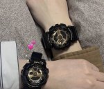 Casio卡西欧 Baby-G 经典系列 时尚防水运动手表 石英机芯 树脂表带 日韩表 情侣表表 黑色表盘