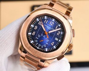 白 -金 ，百达斐丽-Patek Philippe 男士腕表 商务休闲 三针半设计 采用全自动机械机芯 直径42Mm 钢化玻璃 316精钢壳套 底盖：透底 精钢