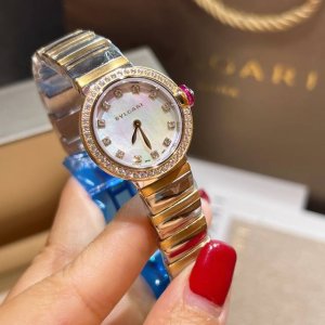 白光 ，金光 钻圈+30 Bv小号28Mm Bvlgari 宝格丽 Lvcea系列新款女士腕表，这是女神专属的唯美单品，高贵奢华而内敛，百搭神器又有无限气质高雅