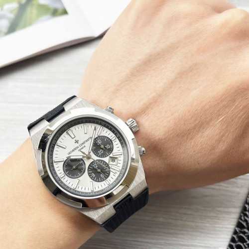 白壳 ，玫金 ，钢带20 江诗丹顿vacheron Constantin纵横四海六针机械j48 高雅品位 热卖爆款 超高性价比 多功能新品手表 精品男士腕表 精