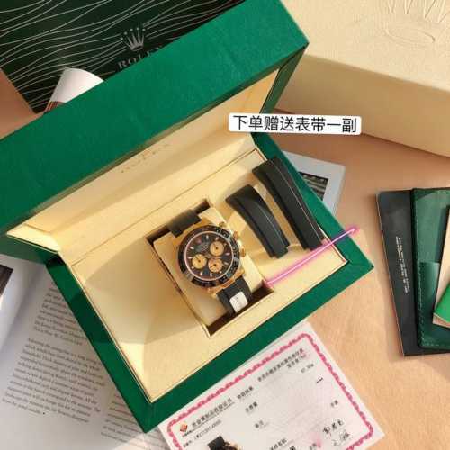 Rolex-劳力士迪通拿系列。鼎力巨作 大厂匠心打造 。每一块腕表均严格检测 搭载超级稳定 机芯。Gtc中国国检检测证书，联网可查！一档调时。计时秒针 3字位9