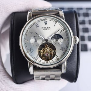 白壳 金 钢带加20 劳力士 Rolex 精品男士腕表 大飞轮搭载月相设计 尊贵大气 绅士风范 卓越品质 热卖全城 采用全自动机械机芯 顶级316精钢表壳 进口