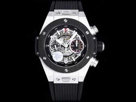 白 金黑 Zf 宇舶 恒宝 Hublot 英勇无畏，拳拳出击，简称“Hub”“恒宝”，Bigbang大爆炸 素材料计时码表v2版表壳采用进口316精钢材料 设计 - 点击图像关闭