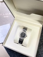 Bv宝格丽女士石英腕表 宝格丽 B.Zero1腕表 宝格丽B.Zero 系列是他家很经典一个系列 这枚酷飒高级感宝格丽真的绝绝子 好多 姐妹都抵挡不了酷飒黑银呐