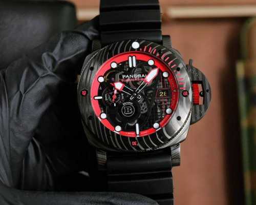 v7沛纳海新款Submersible Bmg-Tech ─ 47毫米潜行系列劲爆镂空腕表搭配原装进口2555全自动机械机芯以沛纳海全新材质Bmg-Tech材质打