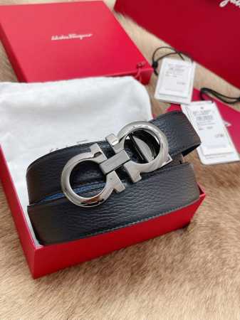 特 Ferragamo.菲拉格慕 全套包装包装 宽度3.5Cm 高级定制款男士皮带 双面进口牛皮 可双面使用 自行选择搭配 真材实料 很有质感 时尚经典不失风范 - 点击图像关闭