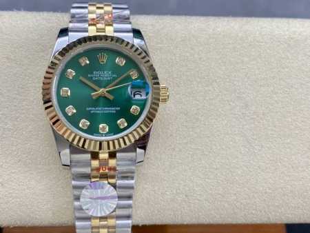 双头粒版本 Sk Factory 女款 劳力士rolex 单历 日志型31Mm 直径 31Mm 机芯 搭载全自动机械机芯 圈口 劳力士ringcommand三角 - 点击图像关闭