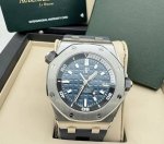 Audemars Piguet爱彼皇家橡树离岸型Royal Oak Offshore系列 自动机械机芯 300米防水 男表 瑞表 蓝色表盘 配件：身份卡包装盒