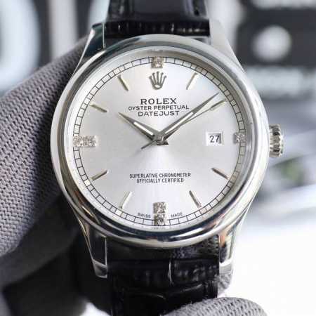白壳 金壳 店家爆款主推 劳力士 Rolex 升级版本 男士腕表 采用独特的表盘设计 搭配五金装饰钉的3D立体感，整体效果更显高档奢华的劳力士， 初识劳力士必憧 - 点击图像关闭