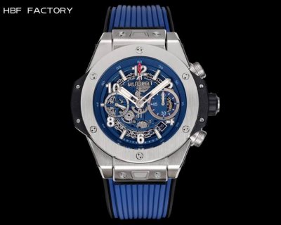 Factory V2版 宇舶 恒宝 Hublot 英勇无畏，拳拳出击，简称“Hub”“恒宝”，Bigbang大爆炸元素材料计时码表V2版表壳采用进口316精钢材