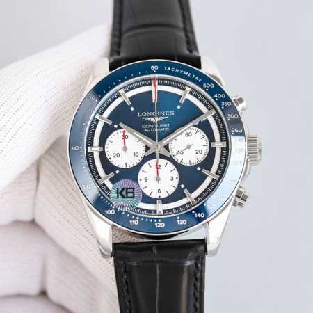 皮带 钢带 新品 浪琴 Longines-浪琴康卡斯悦动凭借其独特的设计，实用的功能和舒适的佩戴体验，成为了一款备受推崇的精品时计。 1字面是独特的“熊猫眼”主 - 点击图像关闭