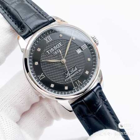 钢带+10品牌：天梭-Tissot力洛克系列 类型：男士腕表 壳套：顶级版316精钢L 表带：进口小牛皮表带 316L精钢表带 机芯：顶级自动机械 镜面：矿物质 - 点击图像关闭