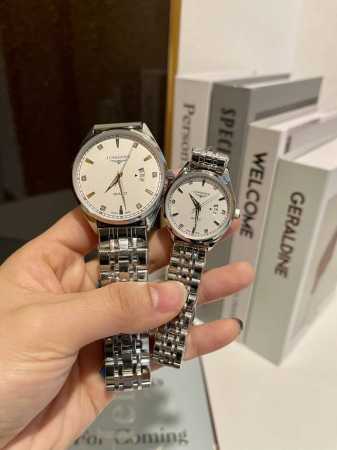 白壳 玫 钢带加20 实物拍摄 品牌 浪琴-Longines 类型 情侣对表 表壳 316精钢 做工优质 表带 进口小牛皮 316精钢 两种可选 机芯 进口石英 - 点击图像关闭