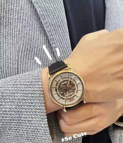 阿玛尼机械原单品质 DDD 细节做工超级赞三码合一扫码防伪涂层..休闲商务男士的最佳选择纯原单还原无可挑剔送礼也是非常有面子的新年戴新表 DDD