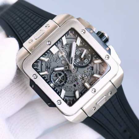 统一价： 全新核心作品 Hublot 宇舶表荣耀发布全新Square Bang Unico腕表 恒宝方形大爆炸 精钢打造轻盈贴手舒适 不计成本采用蓝宝石玻璃 采 - 点击图像关闭