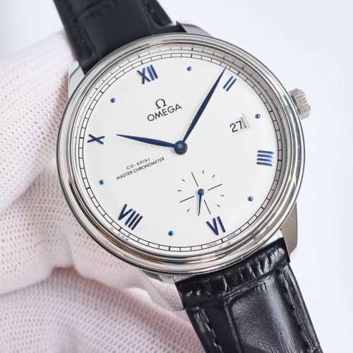SJ出品 白壳 金壳 第三代蝶飞典雅重磅登场 1TW最新推出 欧米茄 OMEGA 蝶飞系列 MO1 典雅小秒针款 全新升级版41表径同步官网 内部搭载欧米茄88