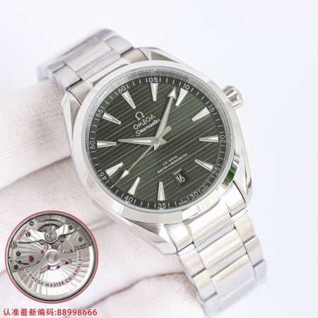 Oms 欧米茄 Omega 海马系列 150 Lx3 强势来袭 采用独家专用8 黑色摆轮机芯 摆幅2 0 双卜双面镀蓝蓝宝石玻璃 钢带通用原装 超强防水150米 - 点击图像关闭