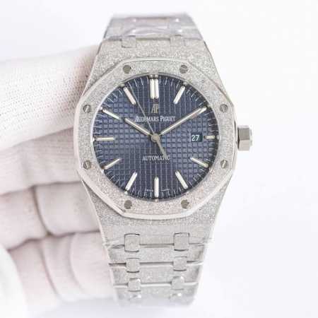 顶级复刻 白霜 1 金霜 1 爱彼 Ap 皇家橡树霜金版 41Mm R39 震撼上线：剔除机芯甲板多余部分，使之变得更加镂空 成就钢表巅峰 实力演绎 卫冕“钢” - 点击图像关闭