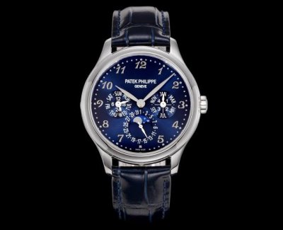 超级复杂功能时计5327、5140系列腕表，万年历中最经典的款式。 DDD 表径为正装39Mm，大小适中，适合各类行业人士，表盘布局大方得体，布局均匀，功能虽多